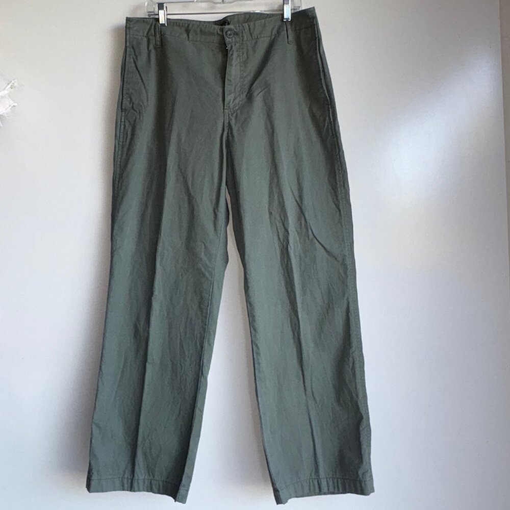 J.CREW Sailor Heritage Chino Pants Size 31 Olive